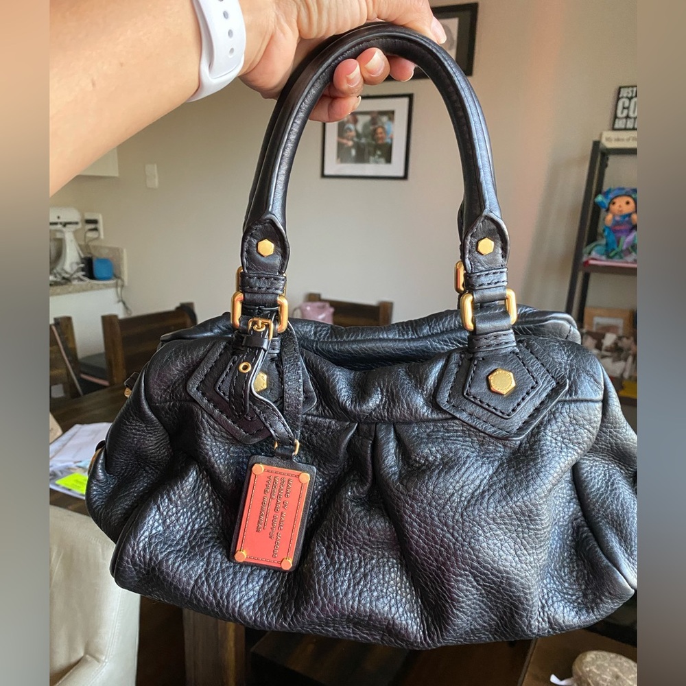 MARC JACOBS Classic Q Baby Groovee Baby Satchel Purse